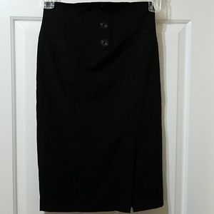 Agaci high waist black skirt